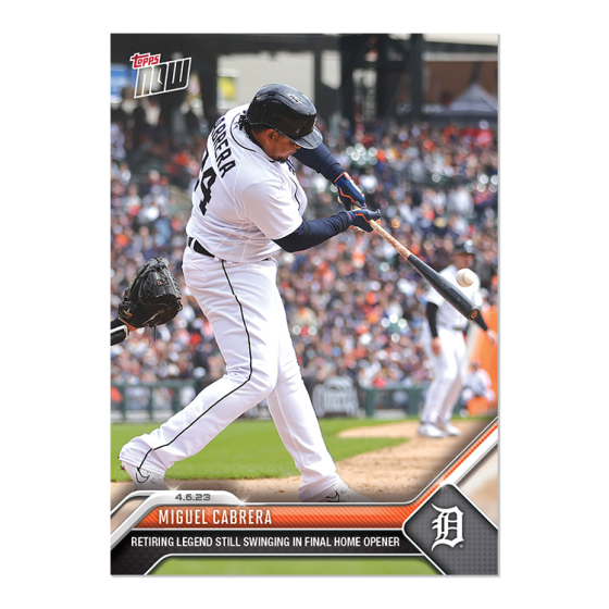 2023 Topps Now #61 Miguel Cabrera