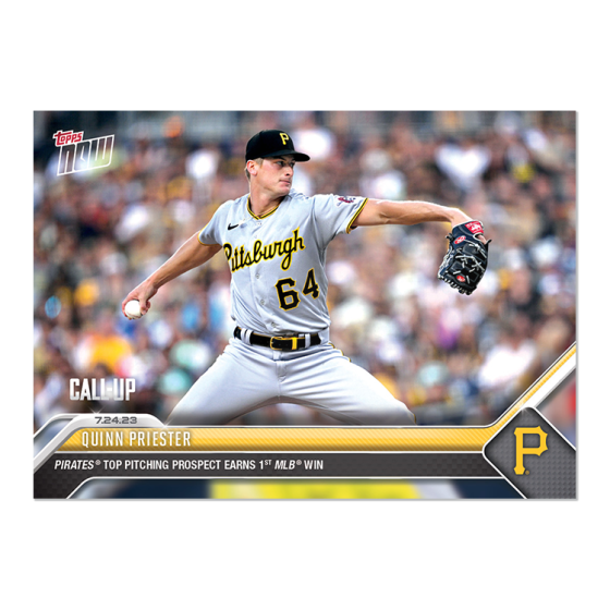 2023 Topps Now #613 Quinn Priester