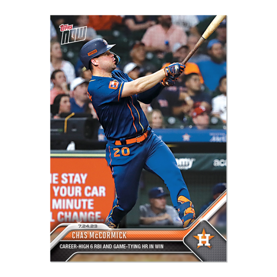 2023 Topps Now #614 Chas McCormick
