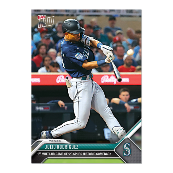 2023 Topps Now #618 Julio Rodriguez