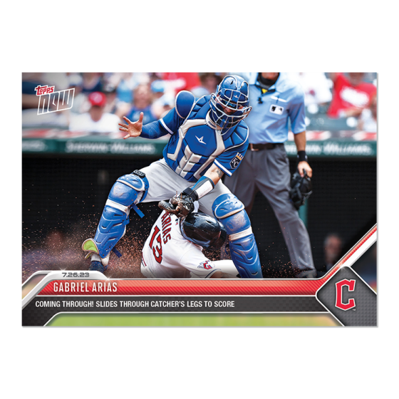 2023 Topps Now #622 Gabriel Arias