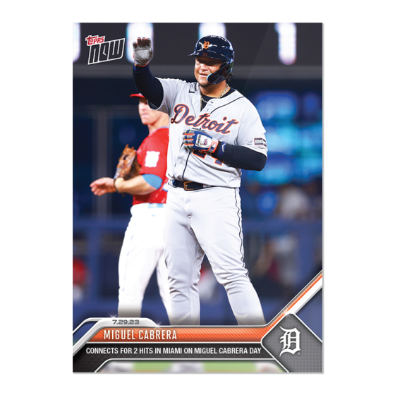 2023 Topps Now #630 Miguel Cabrera