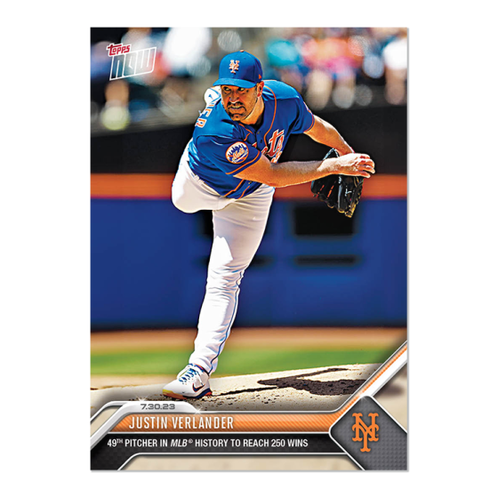 2023 Topps Now #636 Justin Verlander