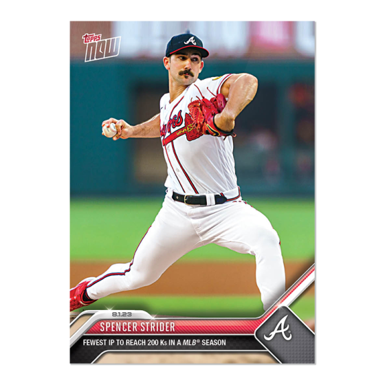 2023 Topps Now #640 Spencer Strider