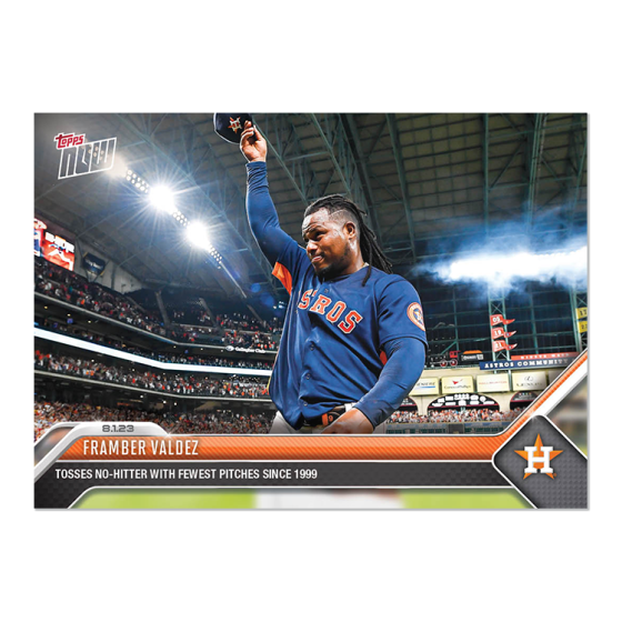 2023 Topps Now #641 Framber Valdez
