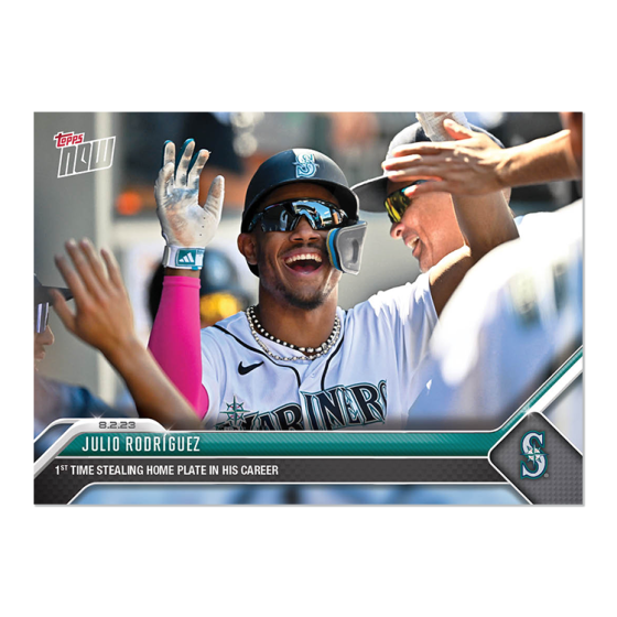 2023 Topps Now #643 Julio Rodríguez