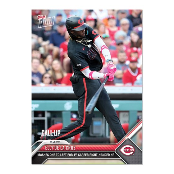 2023 Topps Now #651 Elly De La Cruz