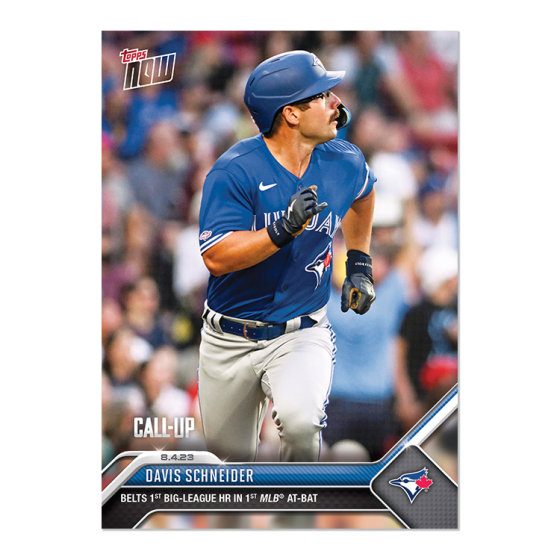 2023 Topps Now #655 Davis Schneider