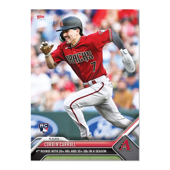 2023 Topps Now #657 Corbin Carroll