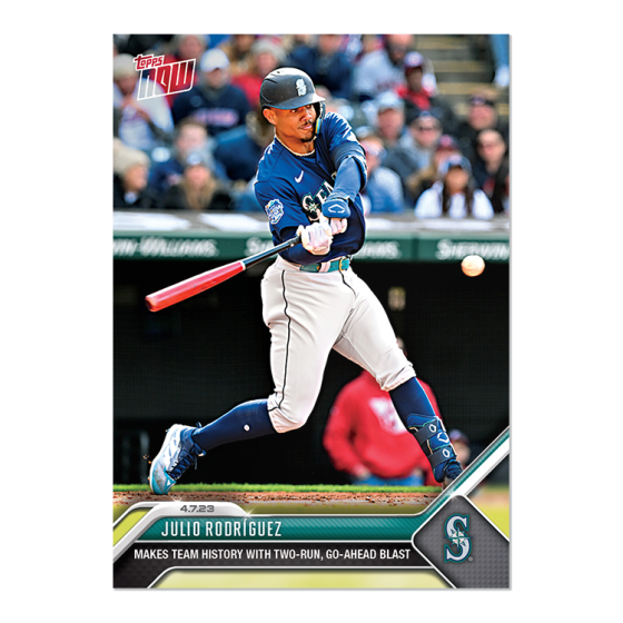 2023 Topps Now #66 Julio Rodriguez