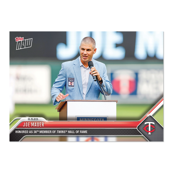 2023 Topps Now #660 Joe Mauer