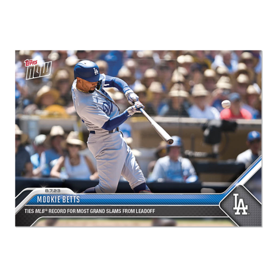 2023 Topps Now #668 Mookie Betts