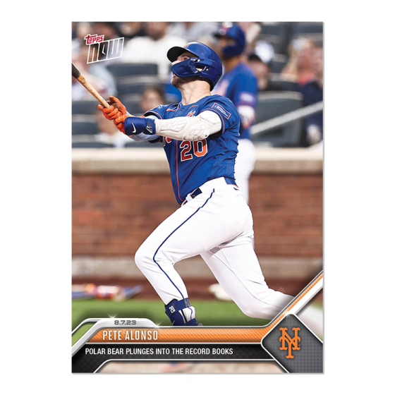 2023 Topps Now #669 Pete Alonso