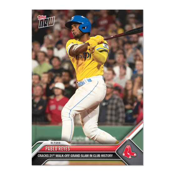 2023 Topps Now #673 Pablo Reyes