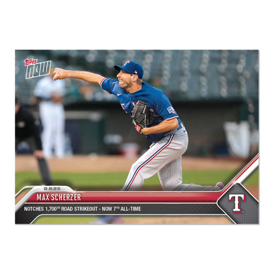 2023 Topps Now #678 Max Scherzer