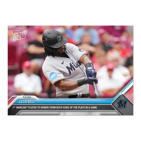 2023 Topps Now #681 Josh Bell
