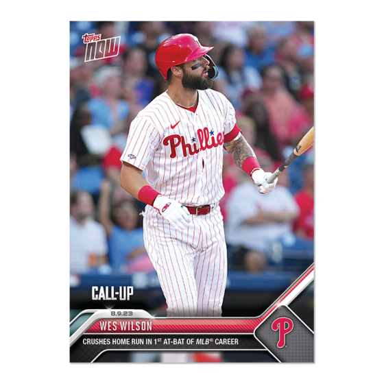 2023 Topps Now #686 Wes Wilson