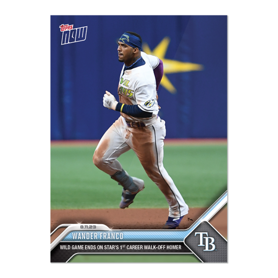 2023 Topps Now #689 Wander Franco