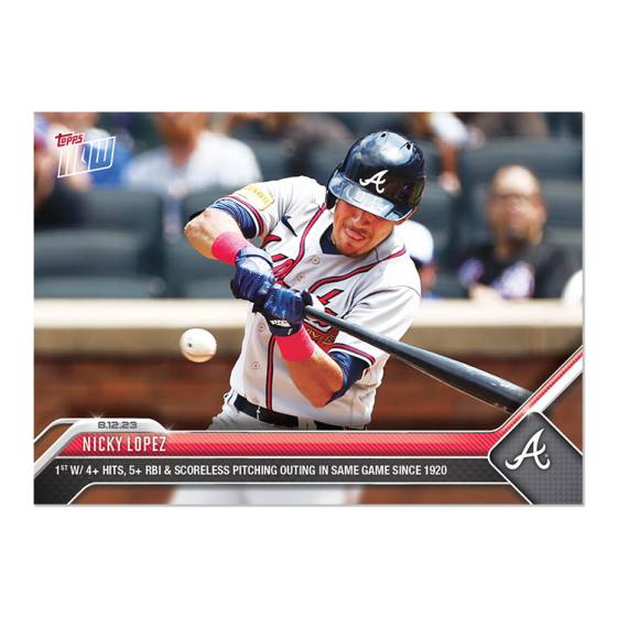 2023 Topps Now #694 Nicky Lopez