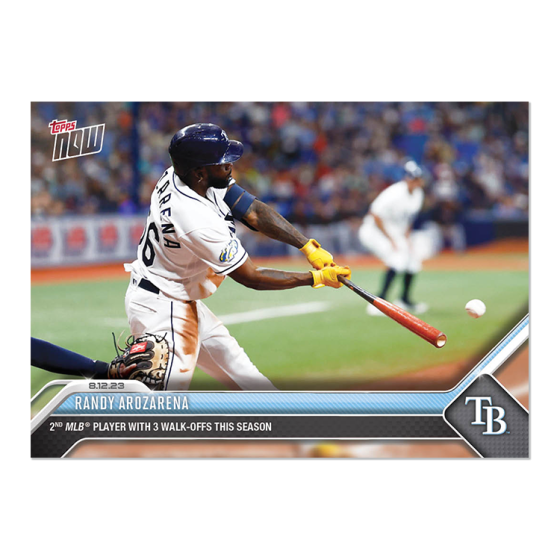 2023 Topps Now #696 Randy Arozarena