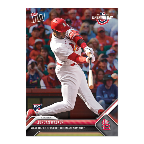 2023 Topps Now #7 Jordan Walker