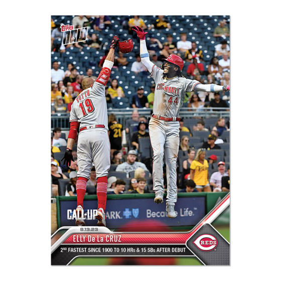 2023 Topps Now #700 Elly De La Cruz