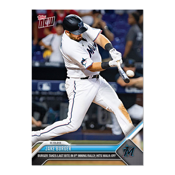 2023 Topps Now #705 Jake Burger