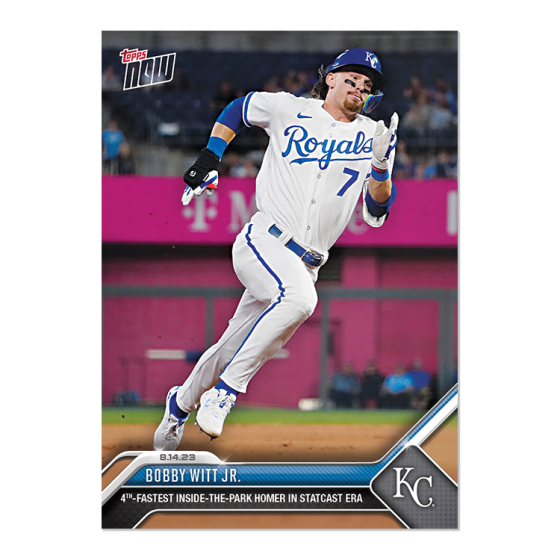 2023 Topps Now #708 Bobby Witt Jr.