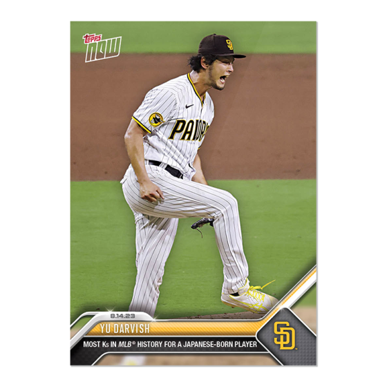 2023 Topps Now #710 Yu Darvish