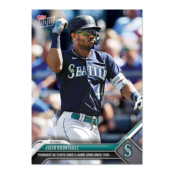 2023 Topps Now #719 Julio Rodríguez
