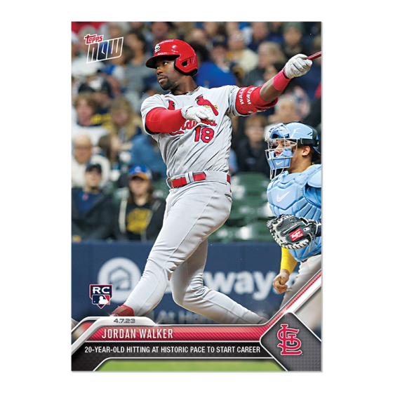 2023 Topps Now #72 Jordan Walker