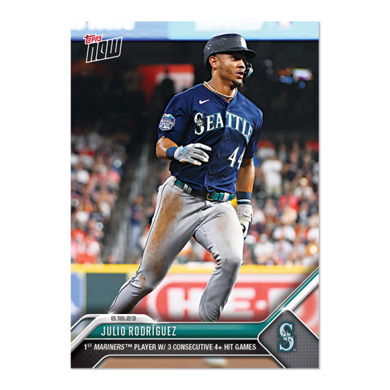 2023 Topps Now #723 Julio Rodríguez