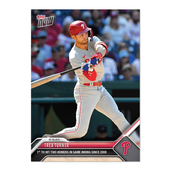2023 Topps Now #729 Trea Turner