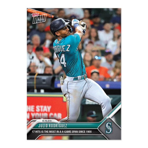2023 Topps Now #731 Julio Rodríguez
