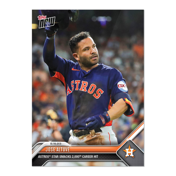 2023 Topps Now #732 Jose Altuve