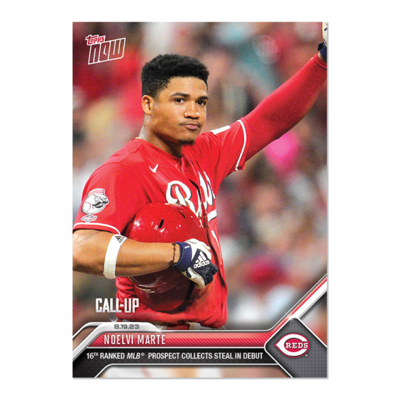 2023 Topps Now #735 Noelvi Marte Call Up