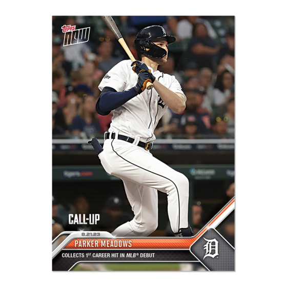 2023 Topps Now #744 Parker Meadows