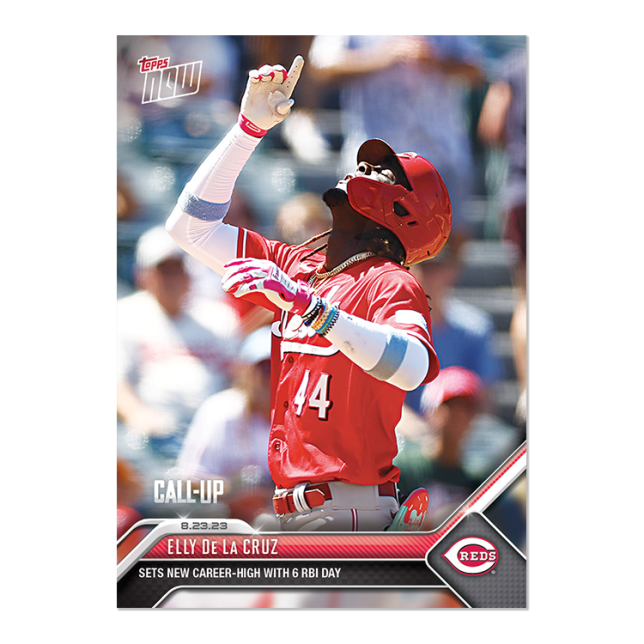 2023 Topps Now #749 Elly De La Cruz