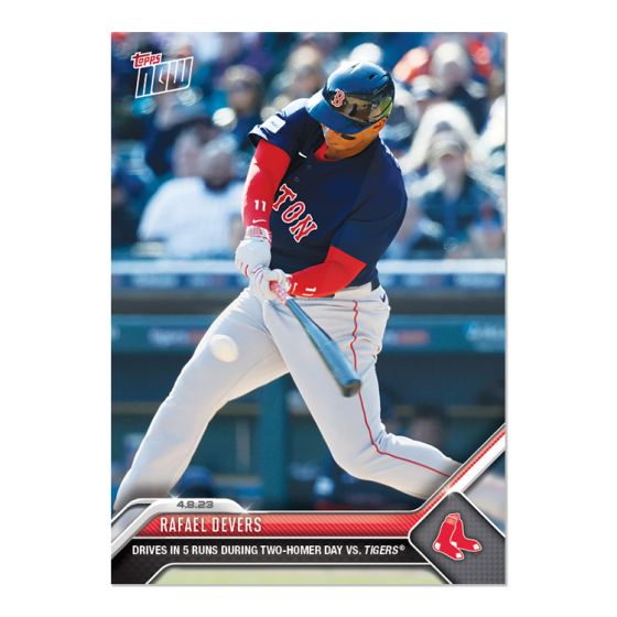 2023 Topps Now #75 Rafael Devers