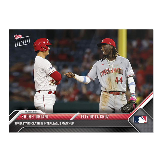 2023 Topps Now #750 Elly De La Cruz/Shohei Ohtani