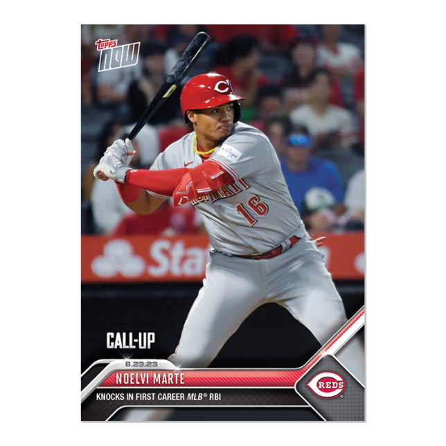 2023 Topps Now #751 Noelvi Marte