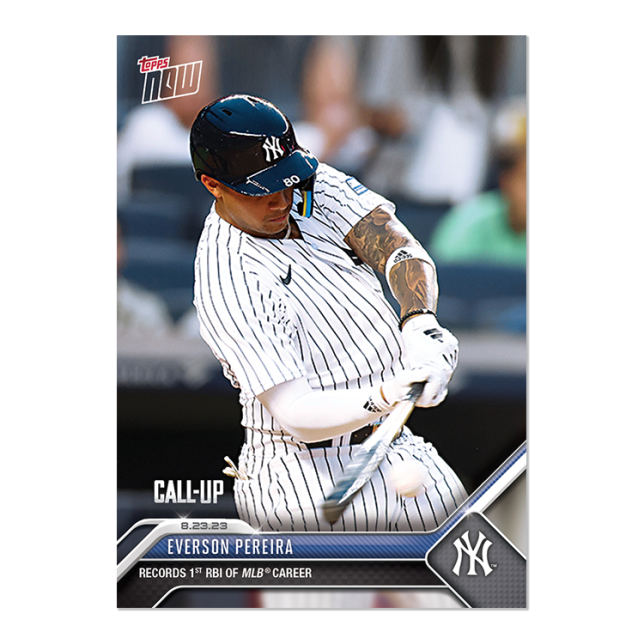2023 Topps Now #755 Everson Pereira