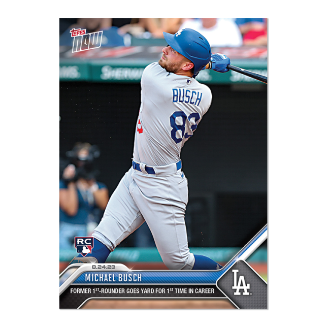 2023 Topps Now #758 Michael Busch