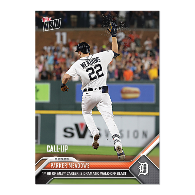2023 Topps Now #761 Parker Meadows