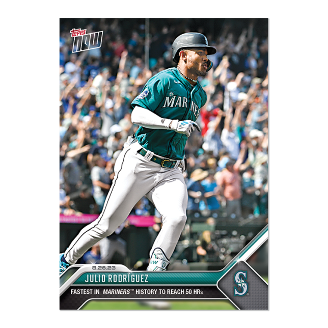 2023 Topps Now #765 Julio Rodríguez