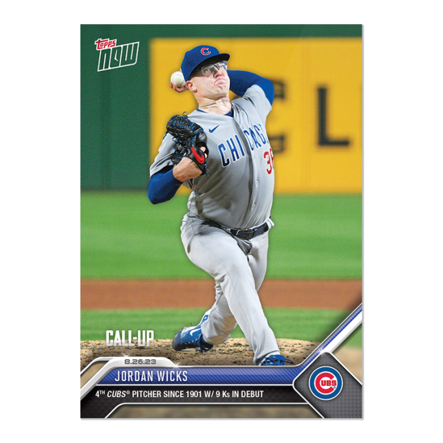 2023 Topps Now #766 Jordan Wicks