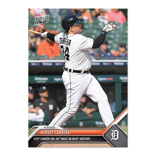 2023 Topps Now #770 Miguel Cabrera
