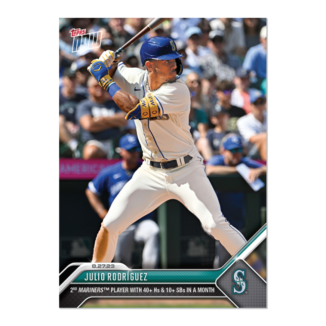 2023 Topps Now #771 Julio Rodríguez