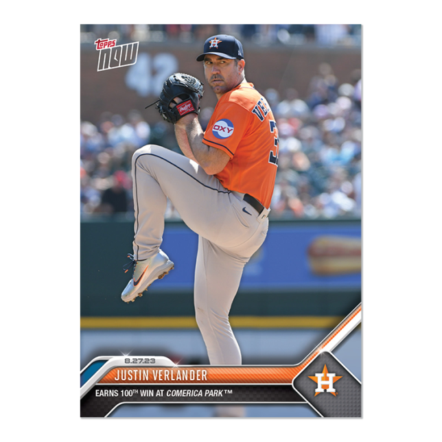 2023 Topps Now #772 Justin Verlander