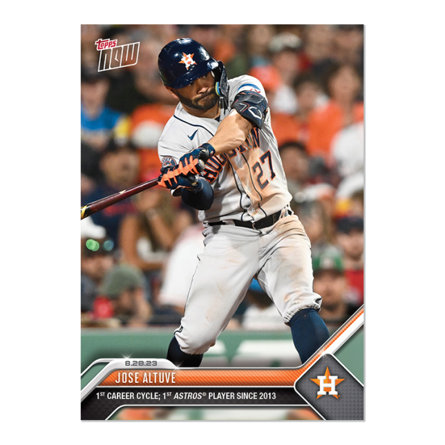 2023 Topps Now #774 Jose Altuve